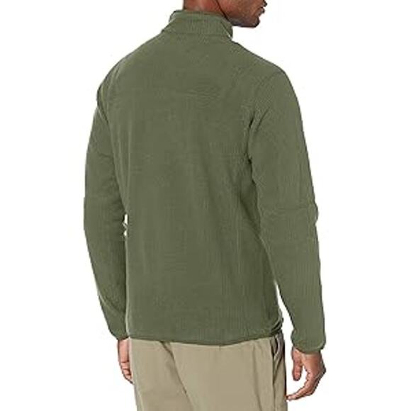 NEW Mountain Hardwear Men's Medium Explore Fleece Jacket, Surplus Green - Picture 2 of 16